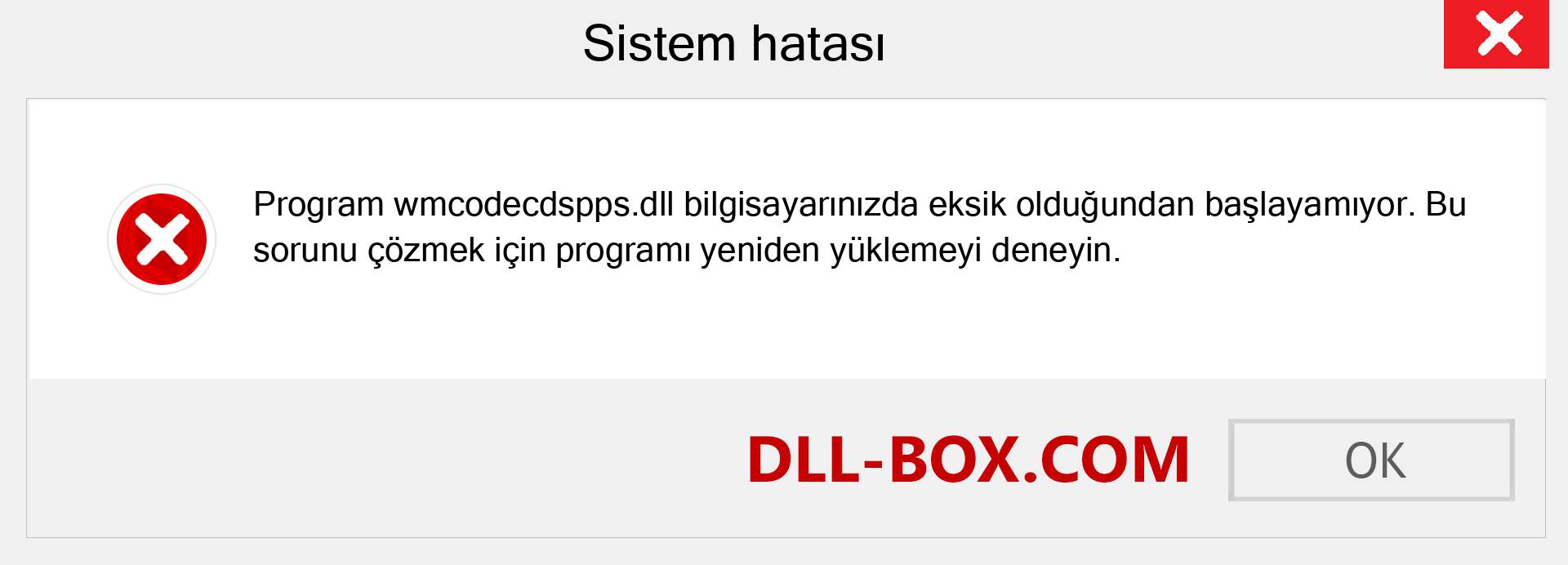 wmcodecdspps.dll dosyası eksik mi? Windows 7, 8, 10 için İndirin - Windows'ta wmcodecdspps dll Eksik Hatasını Düzeltin, fotoğraflar, resimler